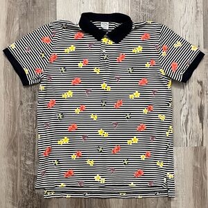 Brooks Brothers Performance Polo Slim Fit XL All Over Print Floral Mens XL